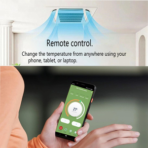 Thermostat intelligent connecté Wi-Fi avec écran tactile LCD numérique pour unité de ventilation à bobine, contrôleur de température pour climatisation intérieure - Product Image 3
