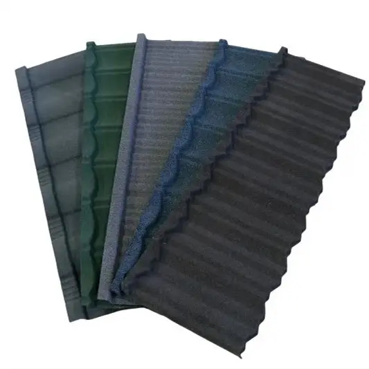China dachziegel bedachung platten galvalume stein farbe beschichtete metallische dachziegel