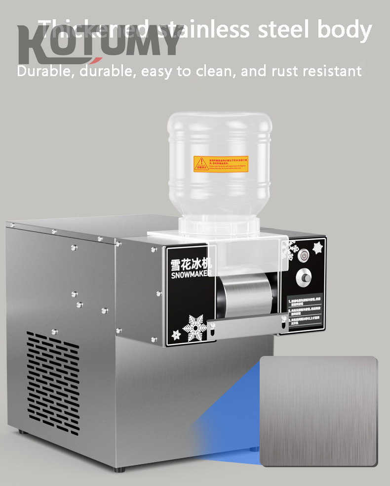 60KG Commercial Snowflake Ice Machine - Efficient & Durable