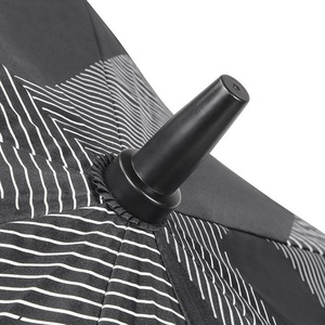 High Quality Customized 25 Inch Auto Stick <b>Umbrella</b> With Plastic Curved Handle - Product Image 4