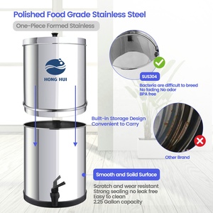 Hồng HUI LT-2.25B NSF giấy chứng nhận trọng trọng-fed lọc nước Hệ thống lọc nước hệ thống cho nhà và ngoài trời - Product Image 5