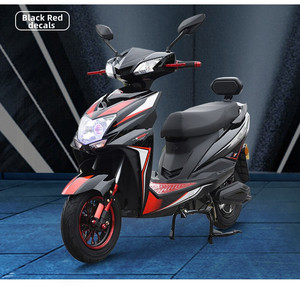 Motocicleta Eléctrica de Alta Velocidad de 1500 W, Batería de 60 V y 20 Ah, Scooter con Frenos de Disco Delanteros y Traseros de 180 mm, Scooter Eléctrico para Adultos - Product Image 3