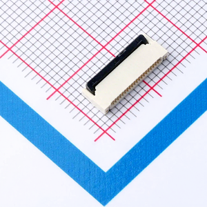 ZIF-Schubladentyp 0,5mm Rastermaß FPC-Steckverbinder 1,0/1,25/1,5/2,0/2,54mm Rastermaß Oberflächenmontage Interleaved FFC (Flachbandkabel) Steckverbinder - Product Image 2