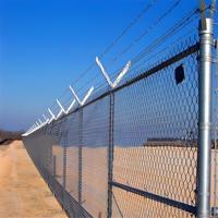 Sistema de Cercas de Seguridad de Eslabones de Cadena Personalizado con Paneles de Malla Metálica y Brazos Angulares para Perímetros Industriales y Agrícolas