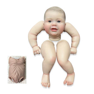 Poupée finie pas chère, taille déjà peinte, réaliste, toucher doux, pièces de poupée finies flexibles avec corps et yeux - Product Image 2