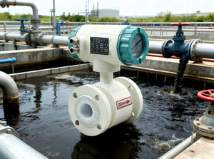 Fabrikant OEM-ondersteunde digitale elektromagnetische debietmeter voor het meten van afvalwater, 4-20mA uitgang olie-debietmeter - Product Image 3