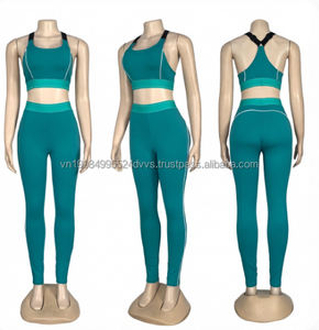 Ensemble de survêtement deux pièces personnalisé avec logo 2026 – Tendances vestimentaires, pantalons de sport, ensembles de survêtements, vêtements de yoga pour femmes, ensembles de leggings - Product Image 2