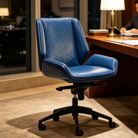 Vente d'usine : Chaise de bureau moderne en bois massif avec revêtement en tissu, pivotante et empilable, idéale pour hôtel et chambre.