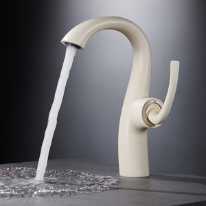<span class=keywords><strong>Robinet</strong></span> de lavabo de salle de bain en <span class=keywords><strong>cuivre</strong></span> de style européen, <span class=keywords><strong>robinet</strong></span> de lavabo chaud et froid, blanc laiteux - Product Image 1