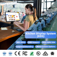 Tablet PC Android 14 de 24 Pulgadas con Panel Táctil IPS, Montable en Pared, Industrial, RK3588S, 64GB, NFC, POE, con RJ45, WIFI, BT