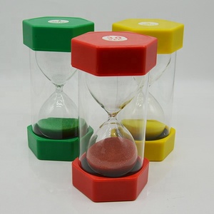 Lớn 10 phút màu xanh lá cây cát hẹn giờ đồng hồ cát trẻ em 'sản phẩm - Product Image 3