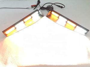 Lumières stroboscopiques LED pour voiture, lumière d'urgence, 48W, <span class=keywords><strong>Flash</strong></span> d'avertissement, <span class=keywords><strong>pare</strong></span>-<span class=keywords><strong>brise</strong></span>, barre lumineuse, rouge, bleu, ambre, LTD848 - Product Image 4