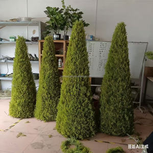 Cây thông Noel giả ngoài trời bán buôn, hình nón, chất lượng cao, dùng cho Tết và Lễ Phục Sinh, cao 150-200cm - Product Image 2