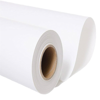 Papel Ecológico Anti-arrugas de Pulpa de Madera Virgen para Plotter CAD, Papel para Impresión de Noticias, Gris, para la Industria Textil