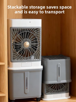 Refroidisseur d'air évaporatif électrique à double commande mécanique 3 vitesses OEM 32L pour la climatisation quotidienne domestique