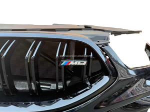 Rejilla de parachoques frontal envolvente para <span class=keywords><strong>BMW</strong></span> M8, Red de disipación de calor ABS, incluye recortes de luz antiniebla para F91 F92 F93, <span class=keywords><strong>Coupe</strong></span> usado - Product Image 4