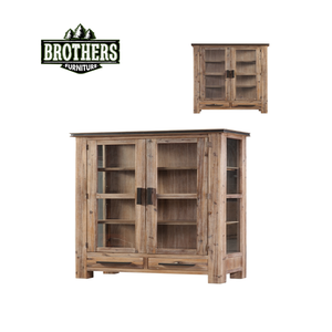 Table de garde-robe de ferme en bois massif de marque Atlas du Vietnam pour chambre à coucher salon salle à manger utilisation hospitalière - Product Image 1