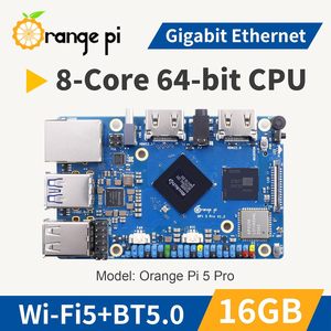 <span class=keywords><strong>Orange</strong></span> Pi 5 <span class=keywords><strong>Pro</strong></span> 16 Go LPDDR5 8 cœurs 64 bits RK3588S Ordinateur monocarte Décodage vidéo 8K WiFi 2,4 GHz pour Bluetooth Carte ouverte - Product Image 4