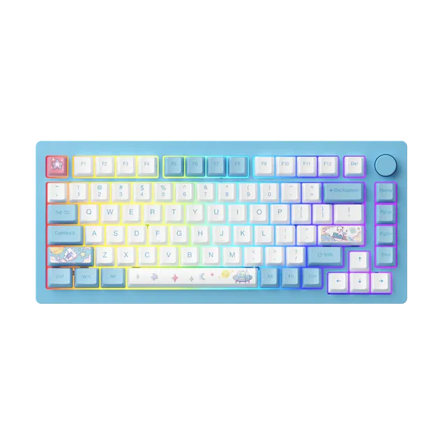 MonsGeek M1W V2 Tri-mode 82 Keys Bluetooth5.0 / 2.4GHz / USB Type-C Mechanical Gaming Keyboard