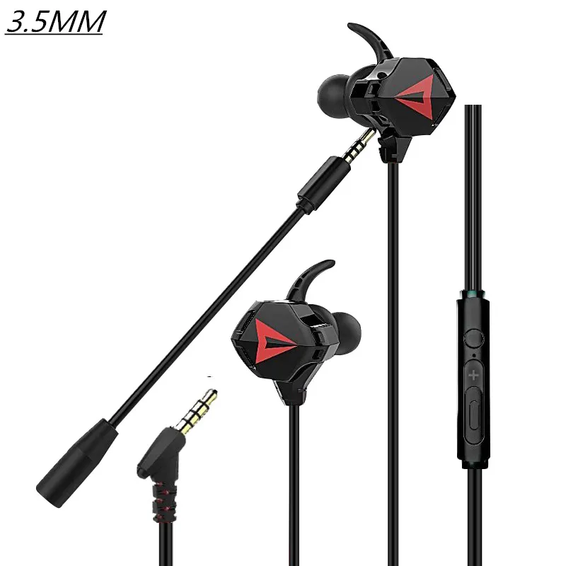 G901 In-Ear Gaming Earphones Type-C 3.5mm Wired Earbuds With Microphone Super Bass for Mobile Phone Ipod Headset Earbud Hands Fr