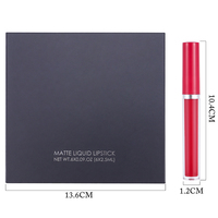 Vente en Gros Kit de Rouges à Lèvres Personnalisable Logo Personnalisé Cosmétique Végétalien Longue Tenue Marque Privée Rouge à Lèvres Liquide Mat