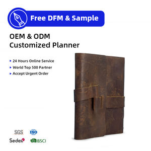 Diario Vintage con Grabado, Cuaderno <span class=keywords><strong>de</strong></span> Cuero A5 con Tapa Plana y Bolígrafo para Viajeros, Profesionales <span class=keywords><strong>de</strong></span> Negocios, <span class=keywords><strong>Caja</strong></span> <span class=keywords><strong>de</strong></span> Regalo - Product Image 6