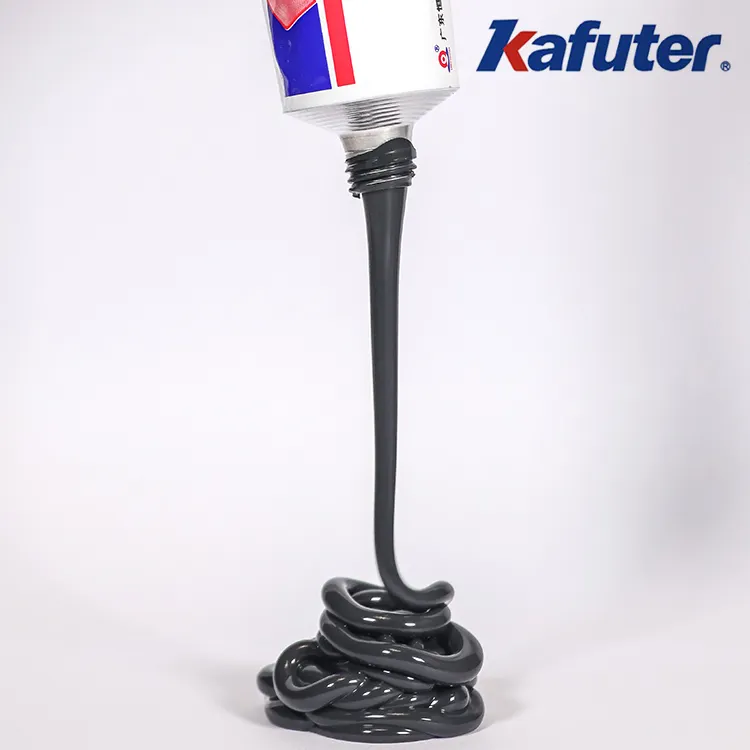 Kafuter K-5911B ไฟหน้าสีดำกาวซิลิโคนที่ทาสีได้