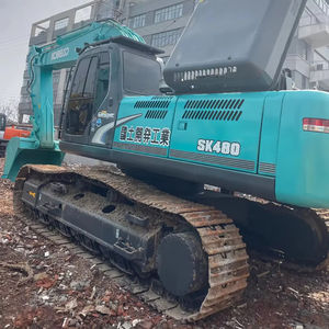 Excavatrice d'occasion multifonctionnelle Kobelco SK480 modèle 2021, 48 tonnes, moteur, boîte de vitesses, pompe à engrenages, haute qualité, d'origine japonaise - Product Image 3