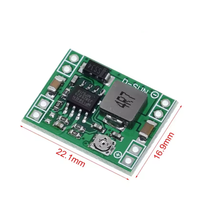 MP1584EN Modul Catu Daya DC-DC Ukuran Ultra Kecil 3A Modul Step-down yang Dapat Disesuaikan Super LM2596 XM1584