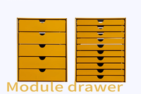 Armoire de rangement en métal moderne, durable et de haute qualité pour le bureau à domicile, 10 tiroirs, meuble de classement en acier mobile, multi-usages