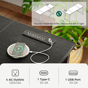 Table basse moderne et simple, style bois, extensible, meubles de salon pour la maison, <span class=keywords><strong>chambre</strong></span> d'étudiant, <span class=keywords><strong>location</strong></span>, apprentissage - Product Image 3