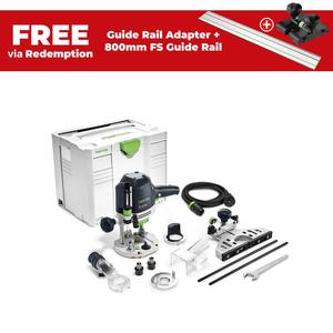 Routeur plongeant sans fil EBQ-Plus 1400W 70mm - Qualité industrielle DIY - Garantie 3 ans - Systainer - Product Image 2