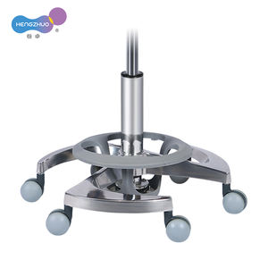 Cadeira de Beleza para Salão com Apoio para os Quadris e Pedal, Altura Ajustável de 14cm, Rotação de 360 Graus, Estofamento em Couro, Banco de Barbeiro - Product Image 5