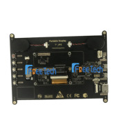 Monitor LCD TFT Raspberry Pi 7 inci, dengan modul layar sentuh 1024x600 mendukung proyek Raspberry Pi 4/3/2/Zero Xbox/PS4/DIY