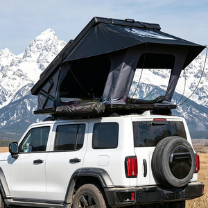 Abs Hard Shell Rooftop Tent Waterproof Carpa De Techo Clamshell 4x4 Roof Tent Aluminium 4x4 4 Person Camping <b>Car</b> Roof Top Tent - Product Image 1