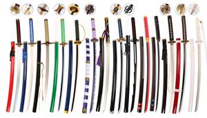 Vente en gros d'épée en plastique LED de 104 cm, jouet d'anime <span class=keywords><strong>Shusui</strong></span> pour cosplay, inspirée de ONE PIECE - Product Image 6