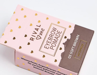 Boîte en carton à fermeture à clipser sans colle pour l'emballage d'huiles essentielles et de parfums, impression recto-verso
