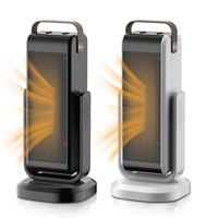 2024 nouveau gros mobile ménage support chauffage de sol électrique PTC céramique tour ventilateur chauffage électrique ventilateur pour l'hiver