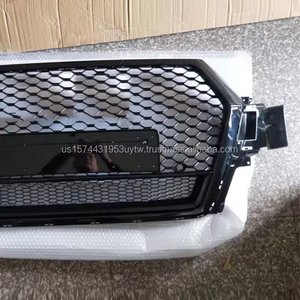 Nueva Parrilla Delantera Negra de ABS de Alta Calidad PNB para Audi Q7 4M, Actualización 2016-2019, Marco Inferior Estilo Panal RSQ7 - Product Image 6