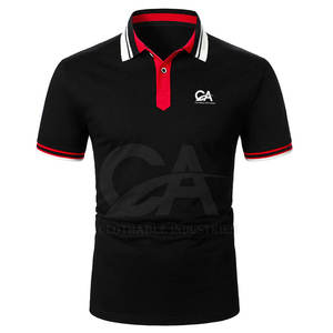 Camiseta Polo para hombre de etiqueta privada Camiseta Polo cómoda para hombre Camiseta Polo de gran tamaño para hombre personalizada - Product Image 1