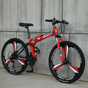 Bicicleta Plegable de Montaña y Carretera de Alto Rendimiento con 21 Velocidades, Rodada 24-26 Pulgadas, para Adultos y Hombres, Estilo BMX - Product Image 5