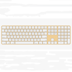 Clavier magique 100% original A2520 pour <span class=keywords><strong>iMac</strong></span> Macbook USB-C sans fil BT mécanique pleine taille pavé numérique rétroéclairé RVB - Product Image 2