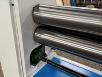Machine à cintrer les plaques mécaniques Chuangtu ESR-2x2500, épaisseur 2 mm, largeur 2500 mm, aluminium, acier inoxydable, trois rouleaux asymétriques