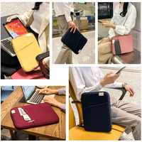 Cocok untuk Apple Smart Keyboard Tablet Laptop Pelindung Tas Sarung Kantong untuk iPad 7.9-11 Inci