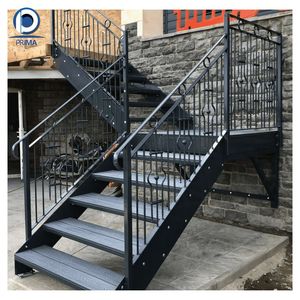 Escalera <span class=keywords><strong>de</strong></span> Caracol escalonada <span class=keywords><strong>de</strong></span> <span class=keywords><strong>hierro</strong></span> moderna <span class=keywords><strong>Escaleras</strong></span> helicoidales para exteriores <span class=keywords><strong>de</strong></span> alta calidad Tipo C Escalera <span class=keywords><strong>de</strong></span> acero al carbono - Product Image 1
