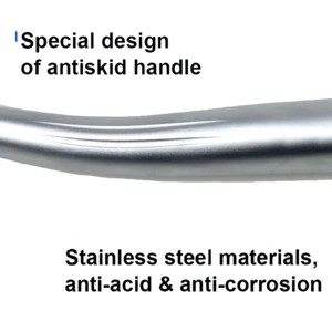 BESTO Dental Contraángulo de Fibra Óptica 1:1 FG1.6mm con Botón de Presión, Pieza de Mano de Baja Velocidad, Turbina de Acero Inoxidable Modelo 202C8B CE - Product Image 3