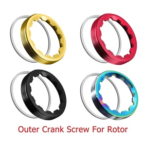 สกรูข้อเหวี่ยงจักรยานเหล็ก <span class=keywords><strong>ROTOR</strong></span> แบบถอดได้เอง ขนาด 24 มม. 30 มม. พร้อมน็อตล็อคแกนกลาง - Product Image 5