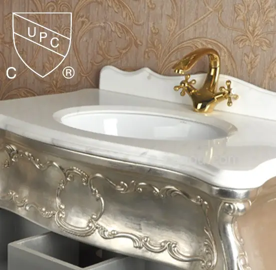 Modern Glossy Glaze Under Mounted Ceramic Wash Basin Oval Under Counter porcelain Bathroom Sink