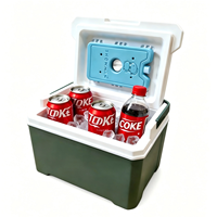 Glacière portable moderne de 12 L, résistante à l'eau, en PP, pour le camping, les pique-niques, la plage, les sorties en famille