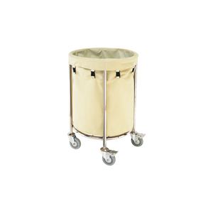 Chariot de blanchisserie en métal pour hôtel, chariot de blanchisserie pour le service en chambre, chariot de blanchisserie pour le hall d'hôtel, chariot de blanchisserie pour l'entretien ménager, chariot de blanchisserie pour hôtel Acceptale - Product Image 6